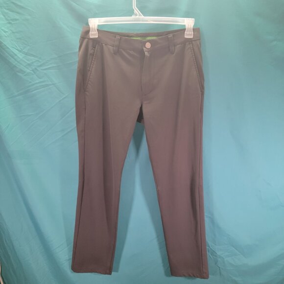 Bonobos Mens Stretch Dress Pants 31X30 Gray 96% Polyester 4% Elastane - Picture 1 of 13